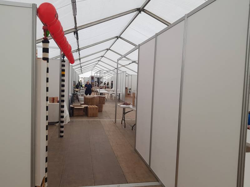 Location et installation de stands pour le Festival le fil de la manche à près de Dieppe