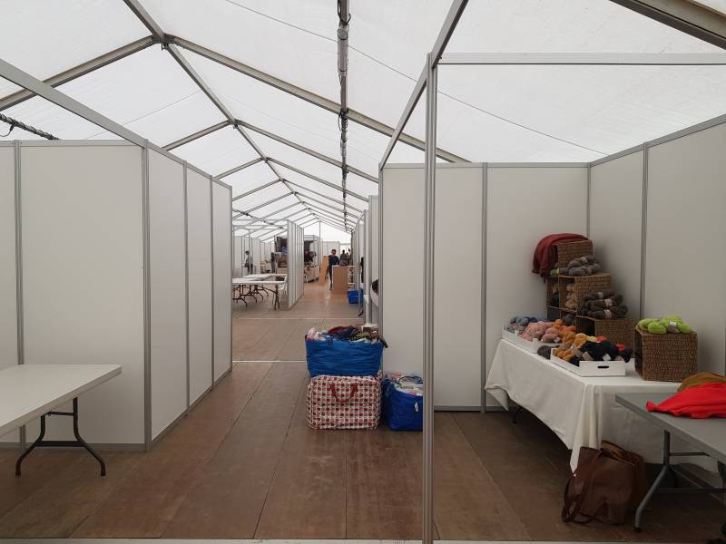 Location et installation de stands pour le Festival le fil de la manche à près de Dieppe