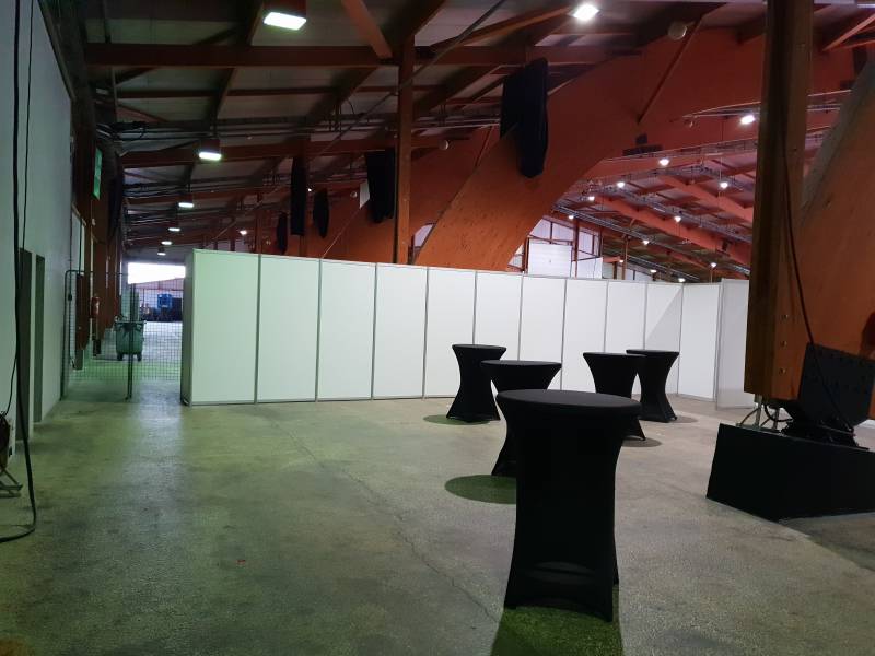 Zone a l'écart des visiteurs pour pose café bien mérité