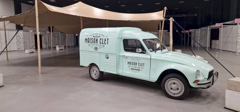 Location d'une tente Stretch pour le salon du mariage au Hub Expo & Congès a Louviers
