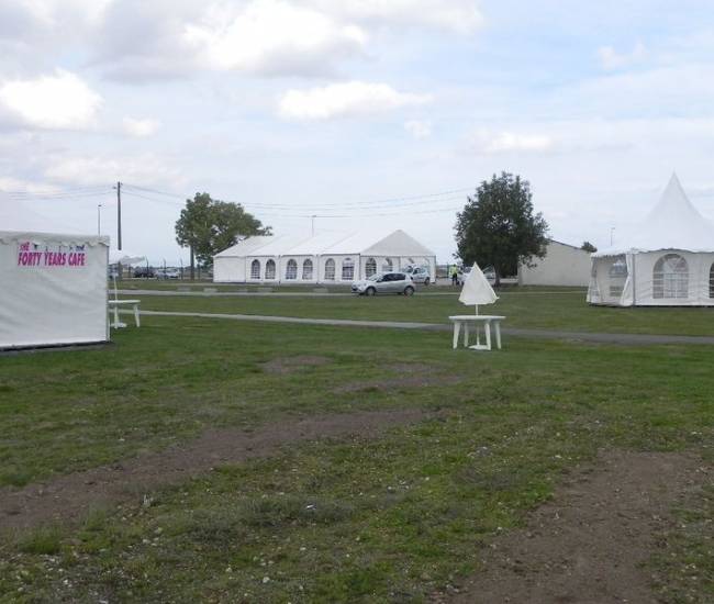 Tente Garden Cottage et Structure Alu loués en Normandie