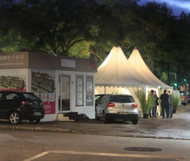 Tente pour Cocktail a Rouen