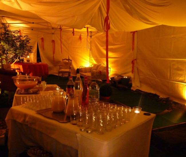 Location de tentes pour crémaillère à Rouen